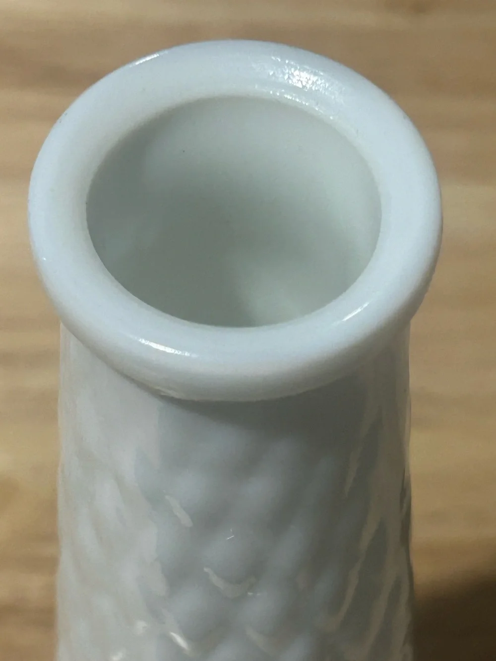 Vintage E. O. Brody Milk Glass Bud Vase